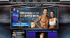 Desktop Screenshot of dermacut.com